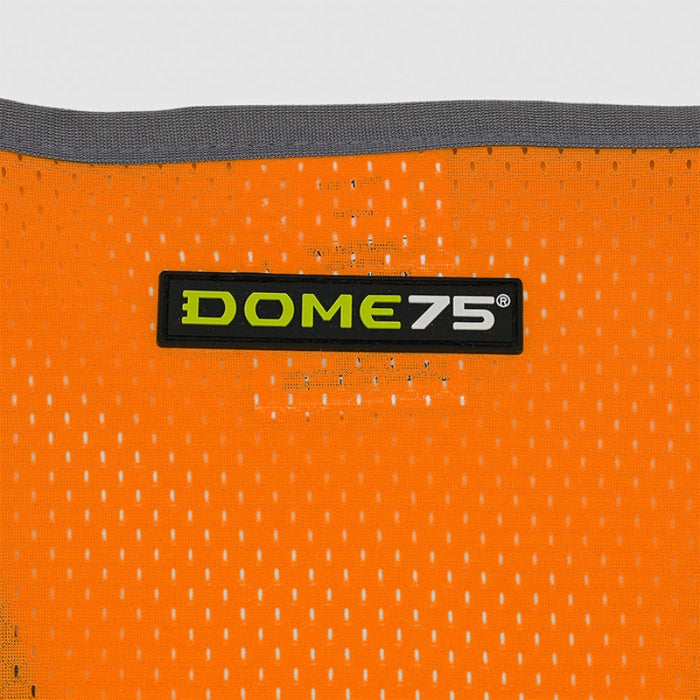 DOME75® DYNAMIC SERIES ANSI Class 2 Solid Front/Mesh Back Hi-Vis Contrast Safety Vest - DV2123S
