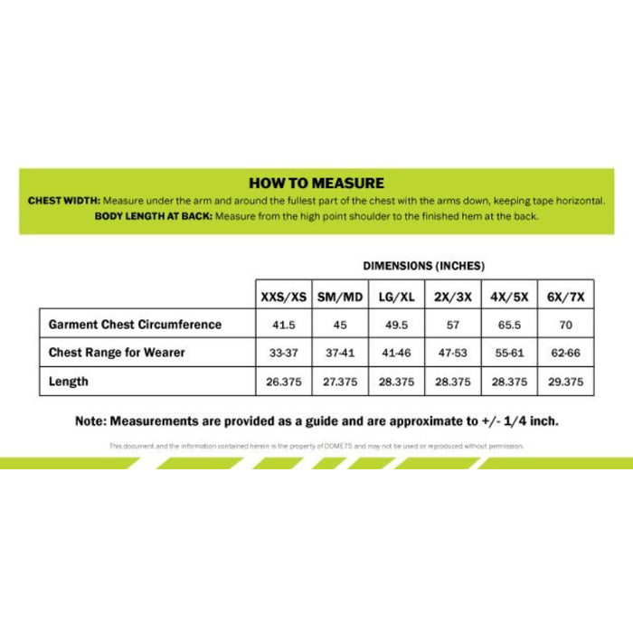 DOME75® DYNAMIC SERIES ANSI Class 2 Solid Front/Mesh Back Hi-Vis Contrast Safety Vest - DV2123S