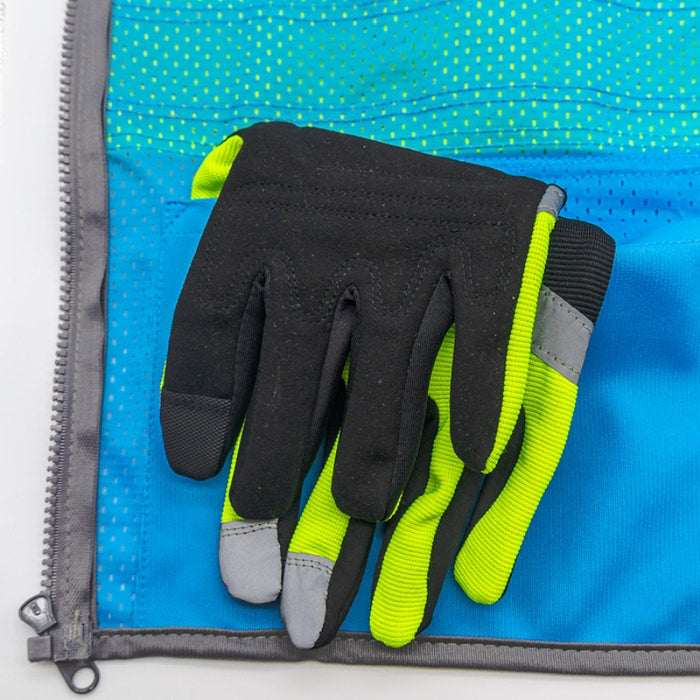 DOME75® DYNAMIC SERIES Enhanced Visibility Identification Hi-Vis Contrast Mesh Safety Vest - DV2183