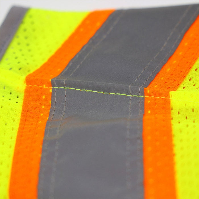 DOME75® DYNAMIC SERIES ANSI Class 3 Hi-Vis Contrast Viz-Cool Safety Vest - DV2533
