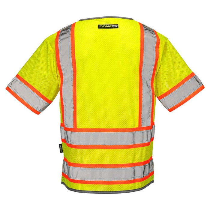 DOME75® DYNAMIC SERIES ANSI Class 3 Hi-Vis Contrast Viz-Cool Safety Vest - DV2533