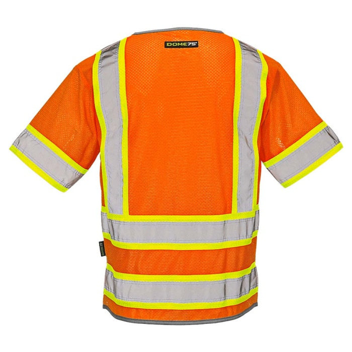 DOME75® DYNAMIC SERIES ANSI Class 3 Hi-Vis Contrast Viz-Cool Safety Vest - DV2533