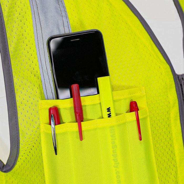 DOME75® DYNAMIC SERIES  Heavy Duty ANSI Class 2 Utility Safety Vest with ProPocket™ - DV3521