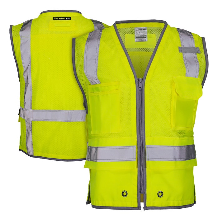 DOME75® DYNAMIC SERIES  Heavy Duty ANSI Class 2 Utility Safety Vest with ProPocket™ - DV3521