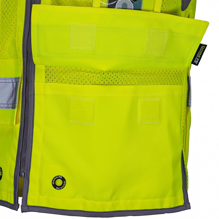 DOME75® DYNAMIC SERIES  Heavy Duty ANSI Class 2 Utility Safety Vest with ProPocket™ - DV3521