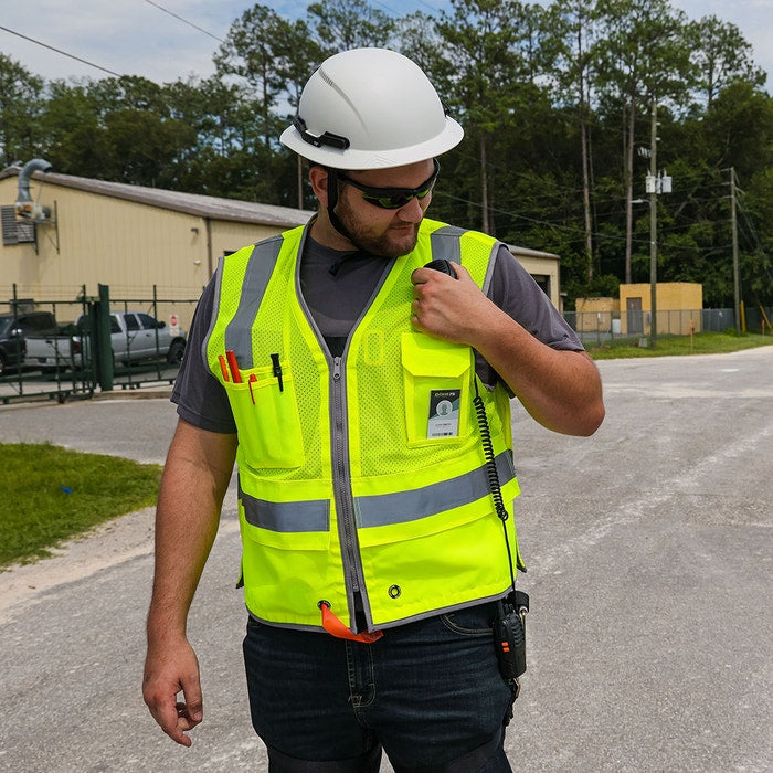 DOME75® DYNAMIC SERIES  Heavy Duty ANSI Class 2 Utility Safety Vest with ProPocket™ - DV3521