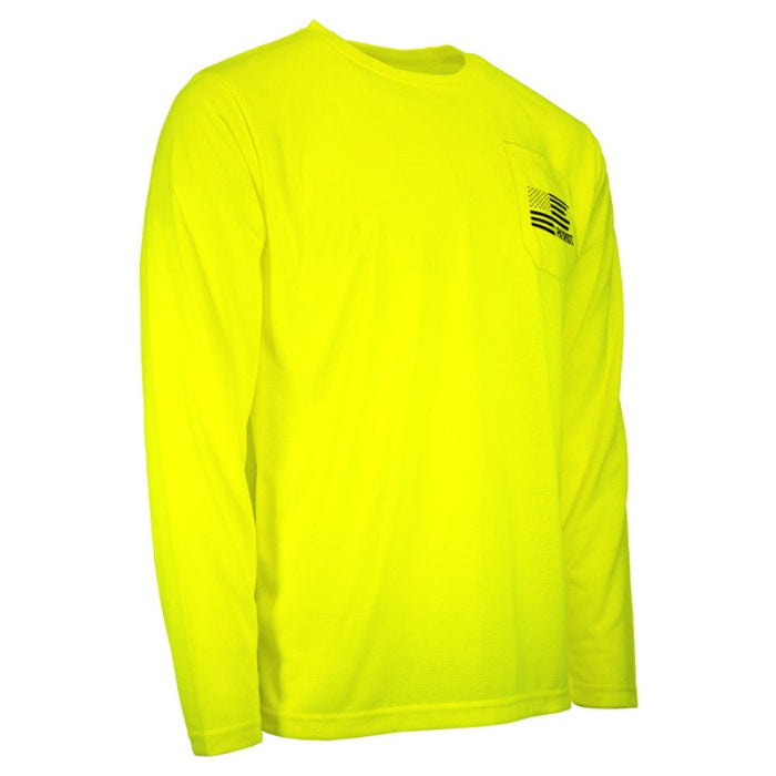 DOME75® EXIUS SERIES The Patriot Flag Viz-Tuff Long Sleeve T-Shirt - ESL26106A
