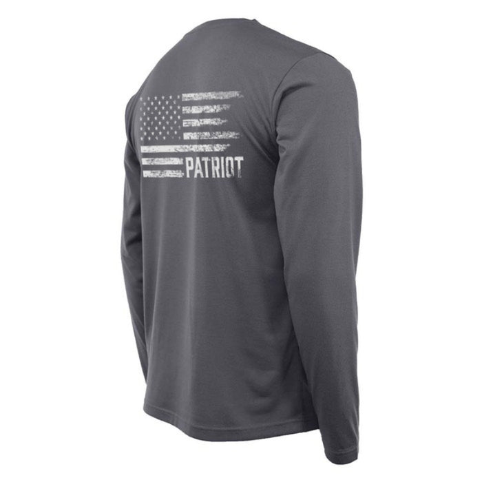 DOME75® EXIUS SERIES The Patriot Flag Viz-Tuff Long Sleeve T-Shirt - ESL26106A