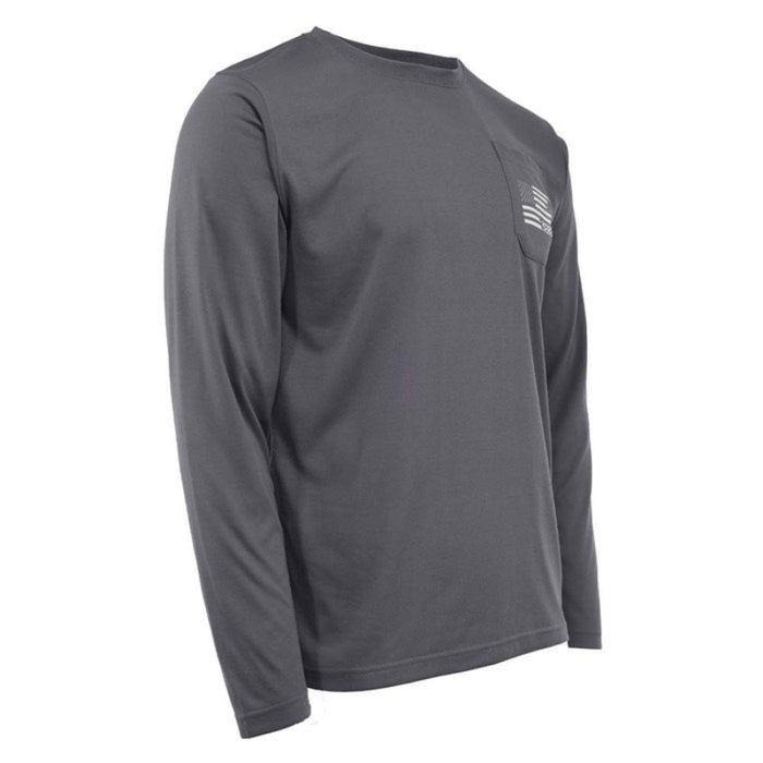 DOME75® EXIUS SERIES The Patriot Flag Viz-Tuff Long Sleeve T-Shirt - ESL26106A