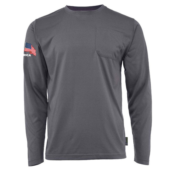 DOME75® EXIUS SERIES Spirit of '76 Viz-Tuff Long Sleeve T-Shirt - ESL26109A