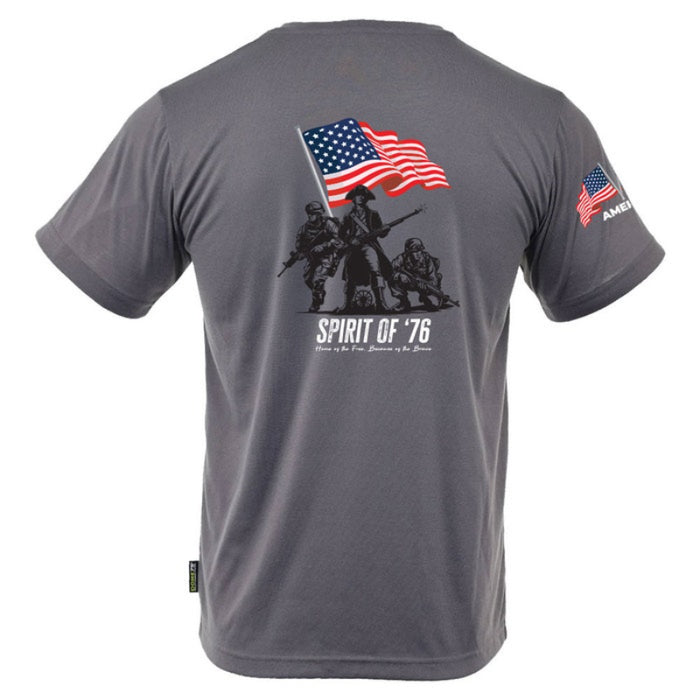 DOME75® EXIUS SERIES Spirit of '76 Viz-Tuff Short Sleeve T-Shirt - ESS26109A