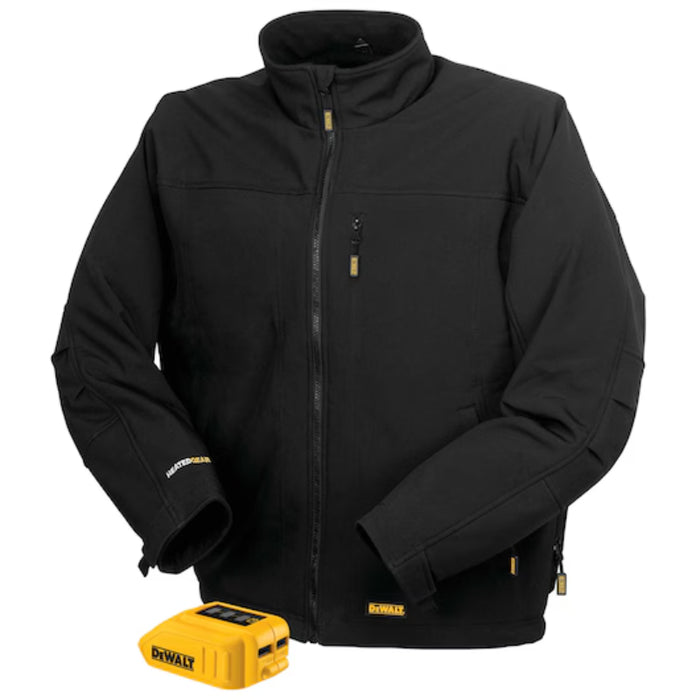 DEWALT® Men's Heated Soft Shell Jacket - Black - With Battery - DCHJ060