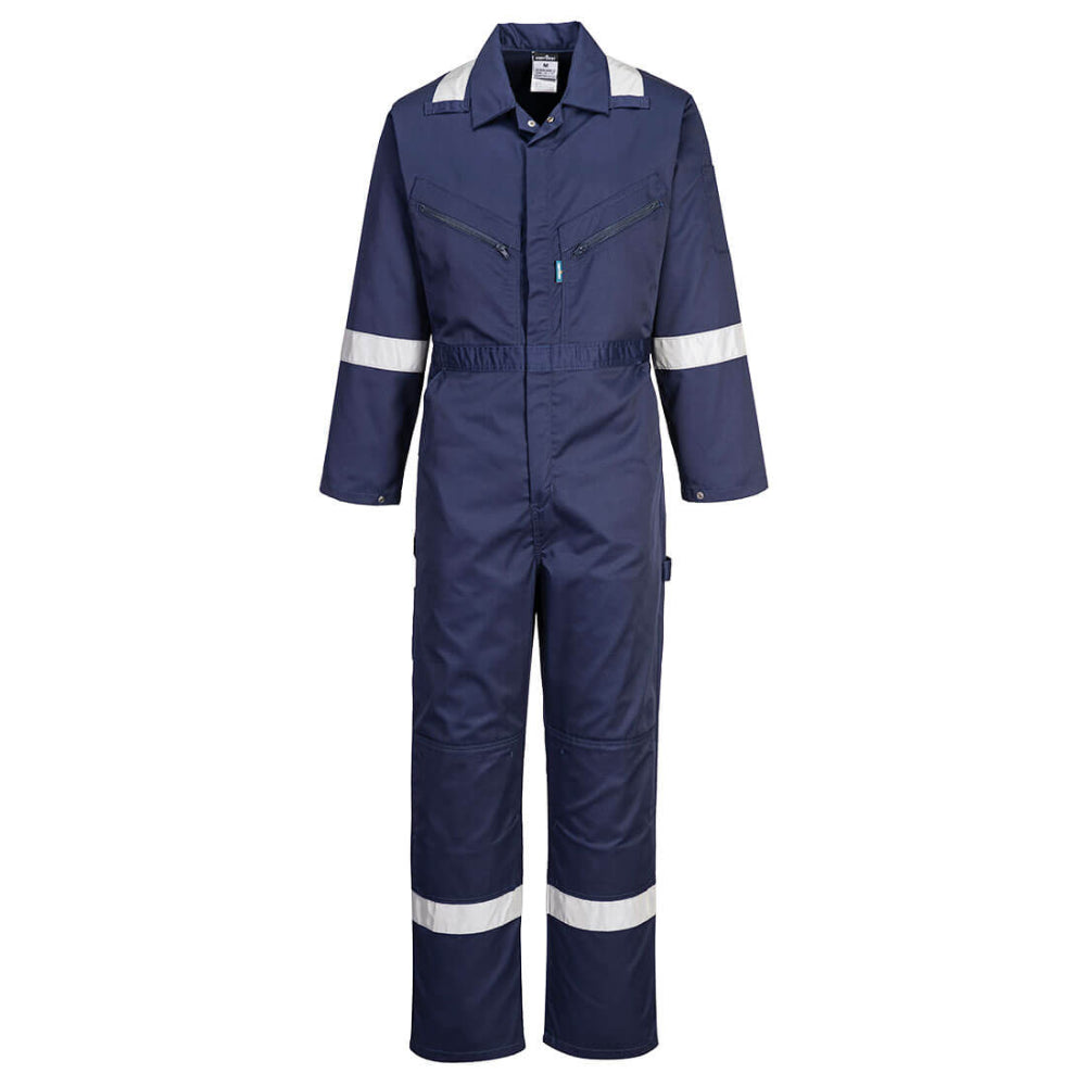 Portwest Iona Hi Vis Polycotton Coveralls - F813 — Safety Vests