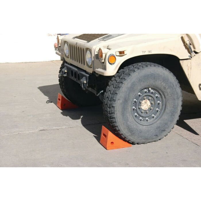 General-Purpose 8" Utility Step Wheel Chock - 30,000 Lbs Capacity - UC1700