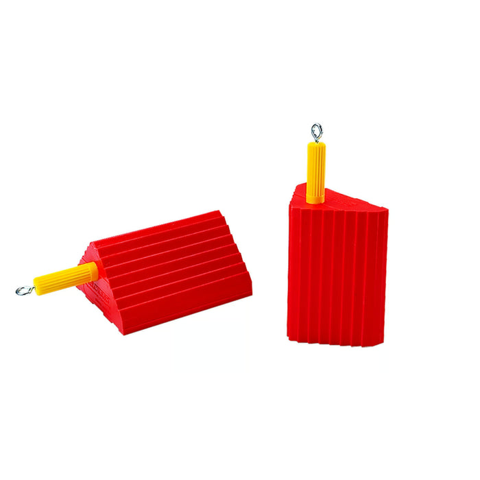 General-Purpose Utility Wheel Chock - 32" Max Tire Diameter - 60,000 Lbs Capacity - UC1400-6