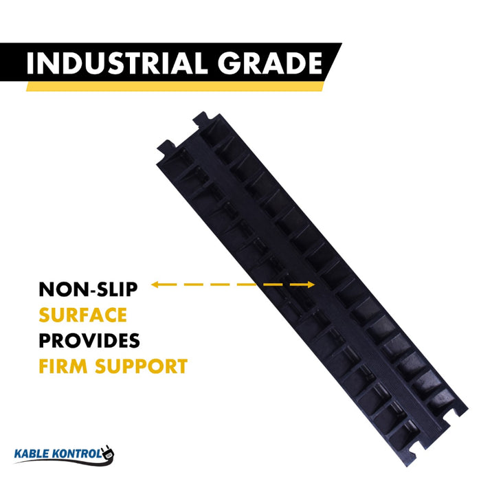 ATLAS Heavy Duty Cable Protector - 1 Channel - Yellow / Black - CP9896