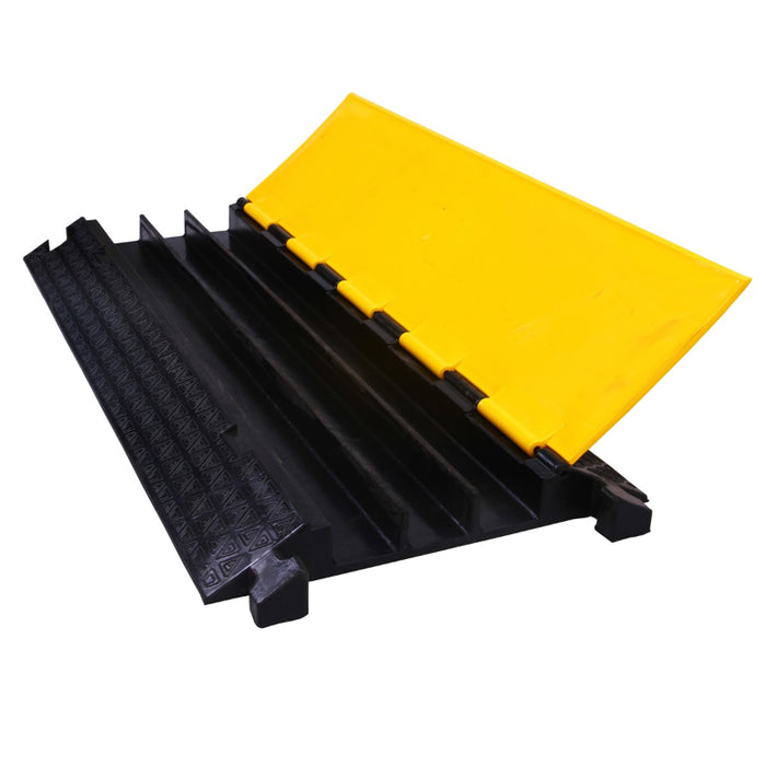 Atlas Pipe Protector Ramp ATLAS Cable Protector Ramp - 3 Channels - Yellow / Black - CP9973 ...