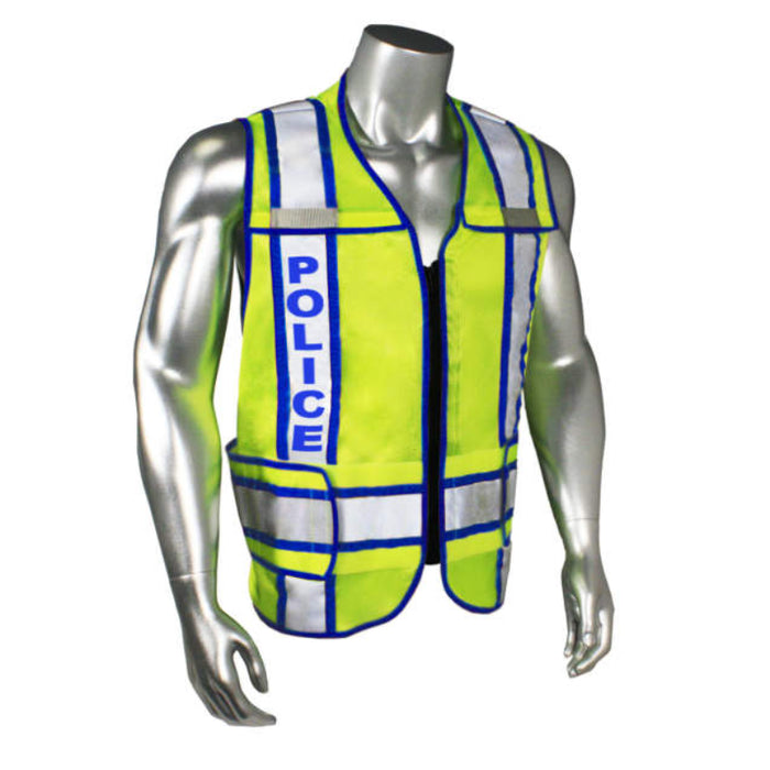 Radians Radwear USA High Visibility Safety Vest ANSI Class 2 Type P - LHV-207-3G - Style Police