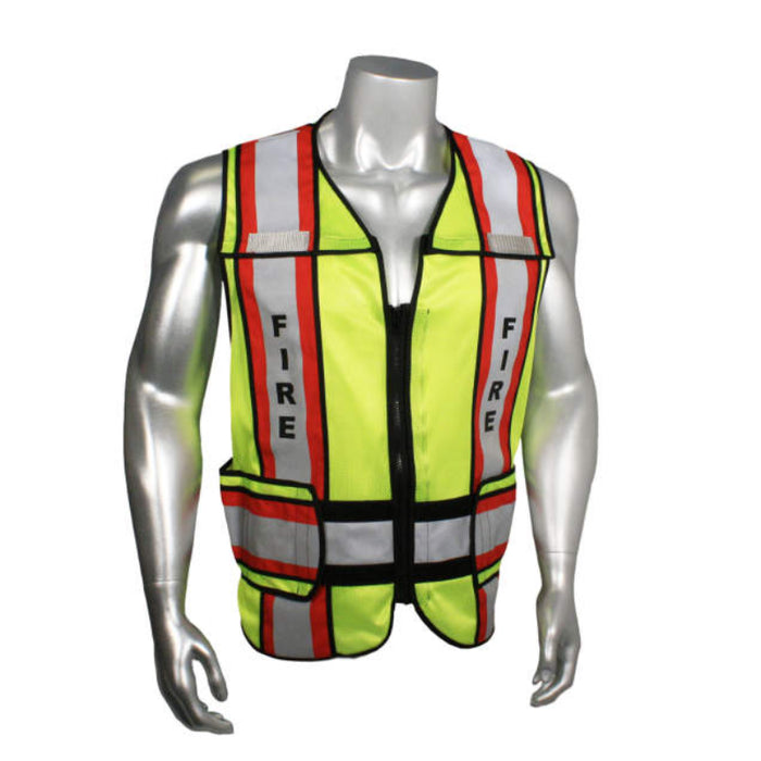 Radians Radwear USA EMS High Visibility Safety Vest ANSI Class 2 Type P - LHV-207-4C - Style Fire