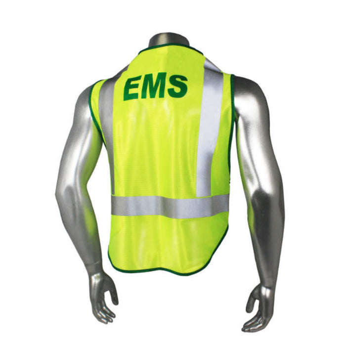 Radians Radwear USA EMS High Visibility Safety Vest ANSI Class 2 Type P- LHV-207DSZR - Style EMS