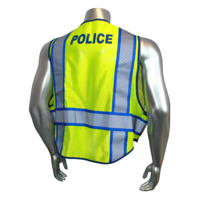 Radians Radwear USA EMS High Visibility Safety Vest ANSI Class 2 Type P- LHV-207DSZR - Style Police