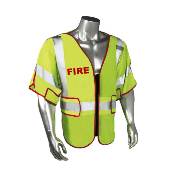Radians Radwear USA EMS  High Visibility Safety Vest ANSI Class 3 Type P - LHV-PS3-DSZR - Style Fire