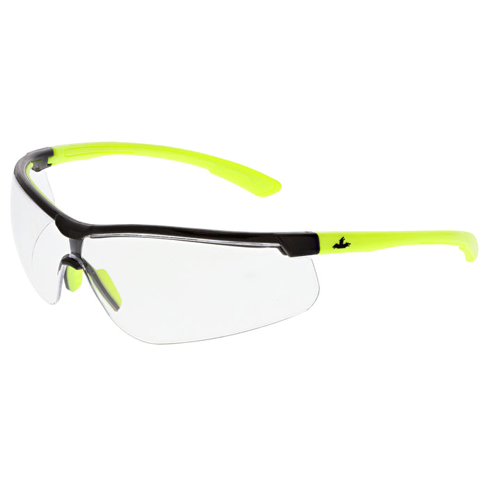 MCR Safety Klondike KD7 Safety Glasses - Black Frame - KD720PF420