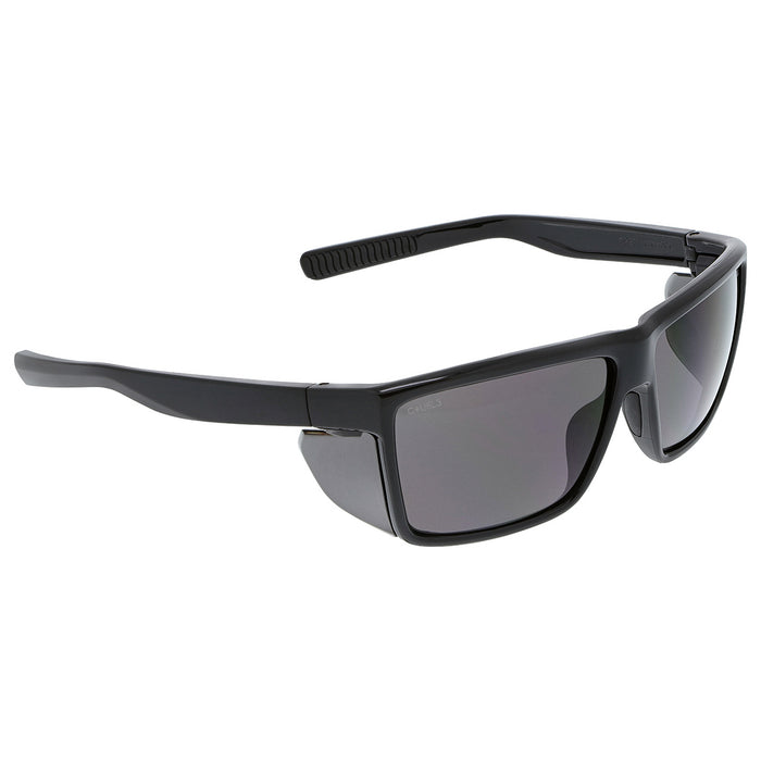 MCR Safety Swagger SR2 Series Safety Glasses - Black Frame - Gray Lens - SR212