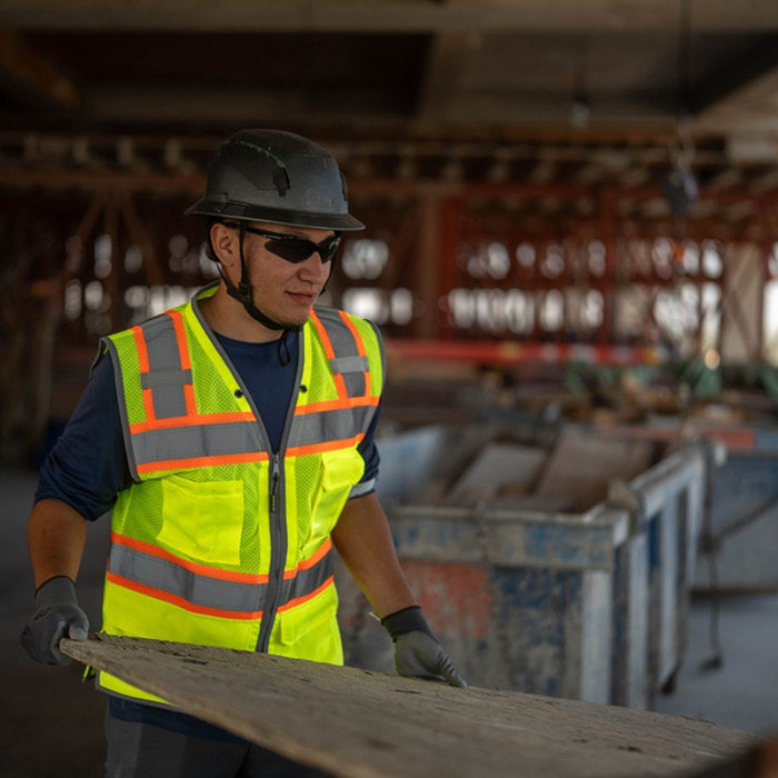 DOME75® OMNI SERIES ANSI Class 2 Contrast Heavy Duty Utility Safety Vest - OV5523