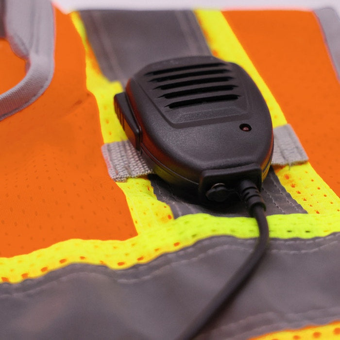 DOME75® OMNI SERIES ANSI Class 2 Hi-Vis Contrast Heavy Duty Surveyors Vest with ProPocket™ - OV6123
