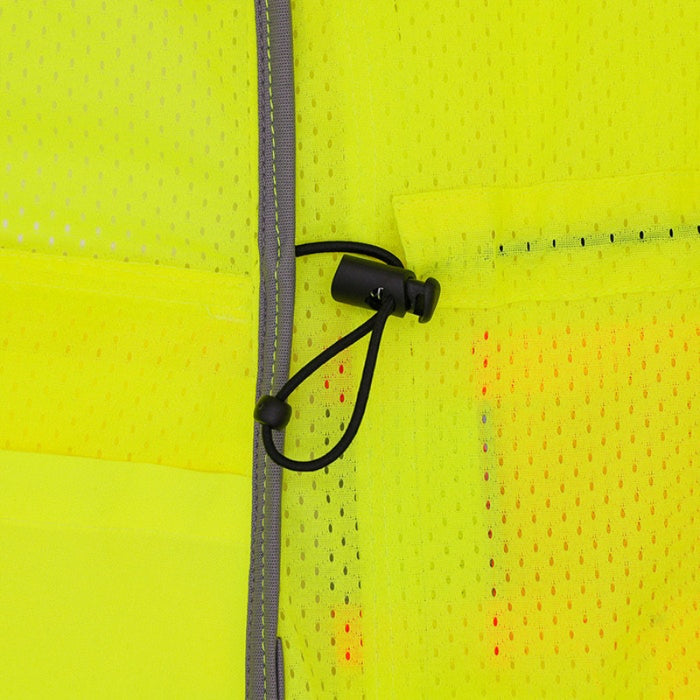 DOME75®  ANSI Class 2 Hi-Vis Contrast Women's Heavy Duty Surveyors Vest with ProPocket™ - OV6123W