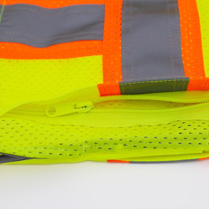 DOME75®  ANSI Class 2 Hi-Vis Contrast Women's Heavy Duty Surveyors Vest with ProPocket™ - OV6123W