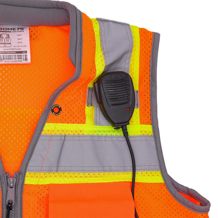 DOME75®  ANSI Class 2 Hi-Vis Contrast Women's Heavy Duty Surveyors Vest with ProPocket™ - OV6123W