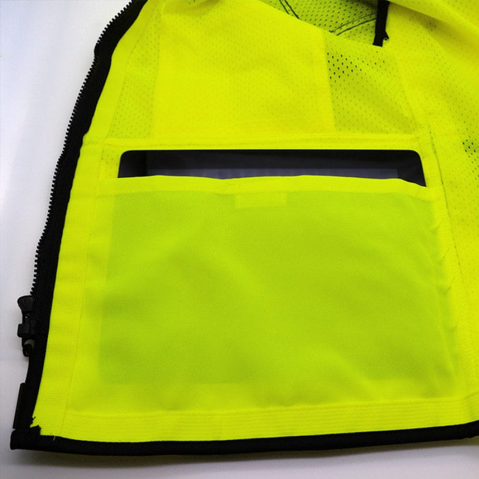 DOME75® OV6100 Hi-Vis ANSI Class 2 Heavy Duty Utility Vest with ProPocket™ - OV6124