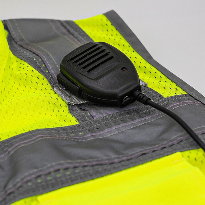 DOME75® OMNI SERIES Hi-Vis ANSI Class 2 Heavy Duty Contrast Utility Vest with ProPocket® - OV6124-HY