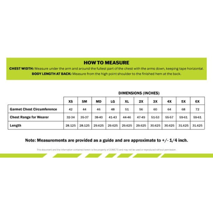 DOME75® OMNI SERIES Hi-Vis ANSI Class 2 Heavy Duty Contrast Utility Vest with ProPocket® - OV6124-HY