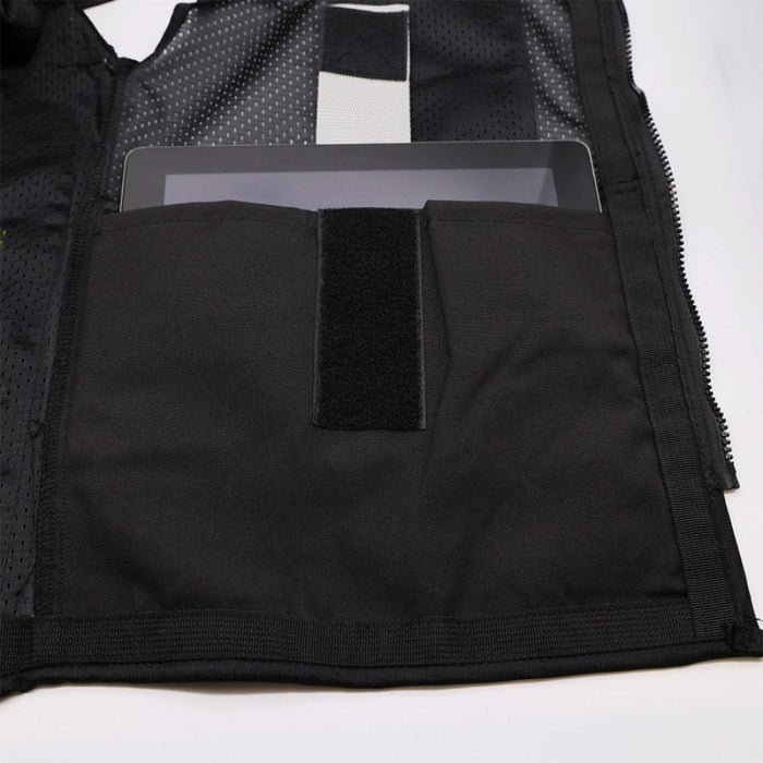 DOME75® OV6100 Enhanced Visibility Heavy Duty Utility Vest - OV6183-BKHY