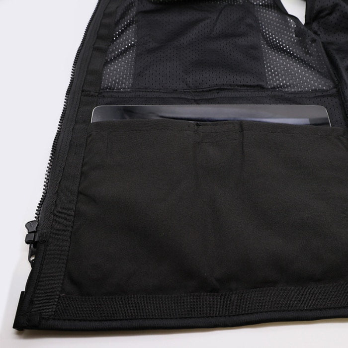 DOME75® OV6100 Enhanced Visibility Heavy Duty Utility Vest - OV6183-BKHY
