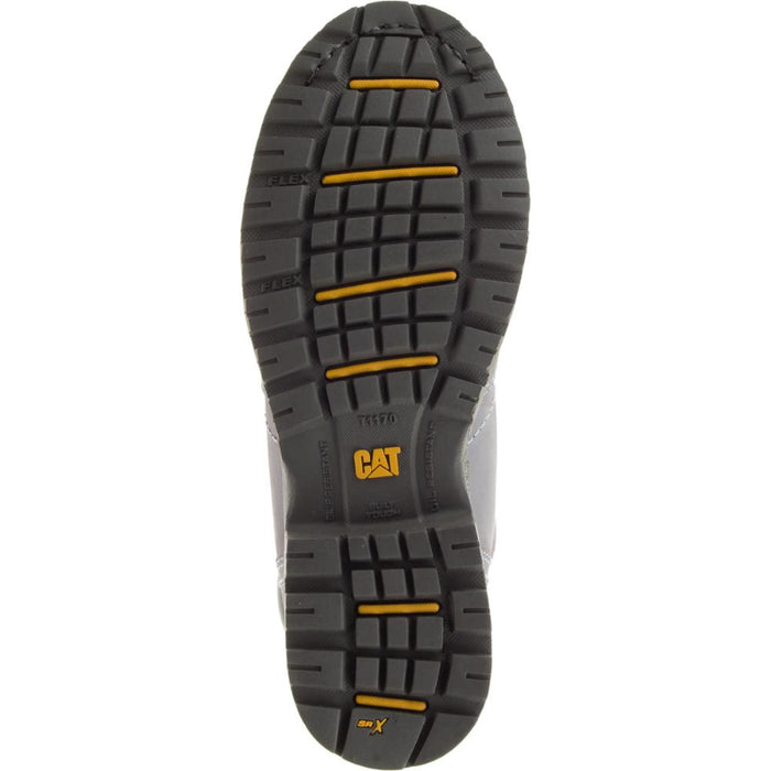 CAT Women's Echo 8" Waterproof Steel Toe Work Boots Frost Grey - P90565