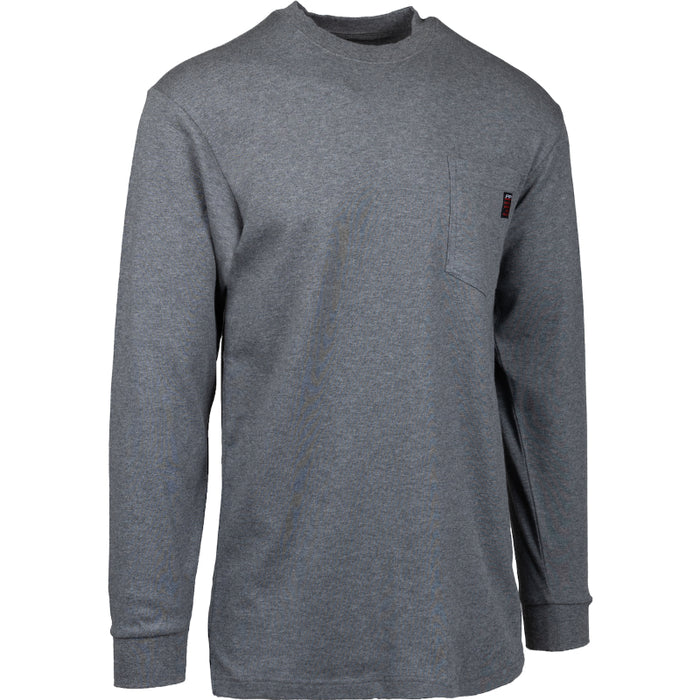 PIP® Flame Resistant Long Sleeve T-Shirt - CAT - 2 - 385-FRLS