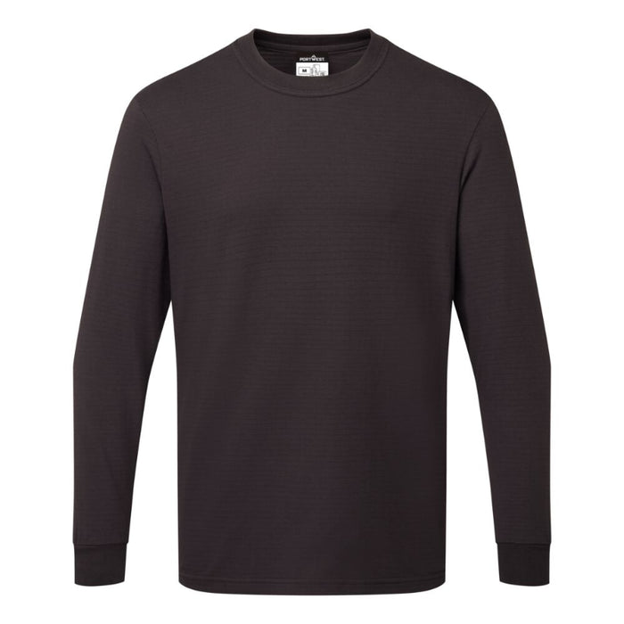 Portwest – Anti-Static ESD Long Sleeve T-Shirt – AS22