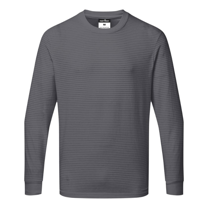Portwest – Anti-Static ESD Long Sleeve T-Shirt – AS22