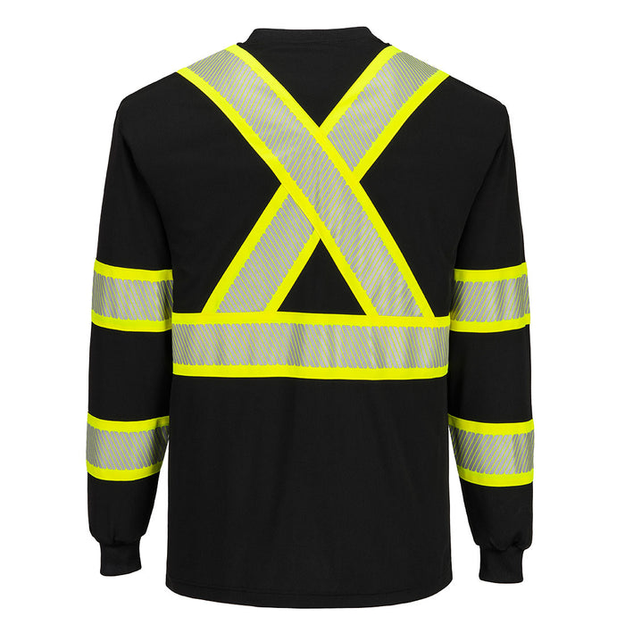 Portwest® – Iona X Back Long Sleeve T-Shirt – Black – CB113