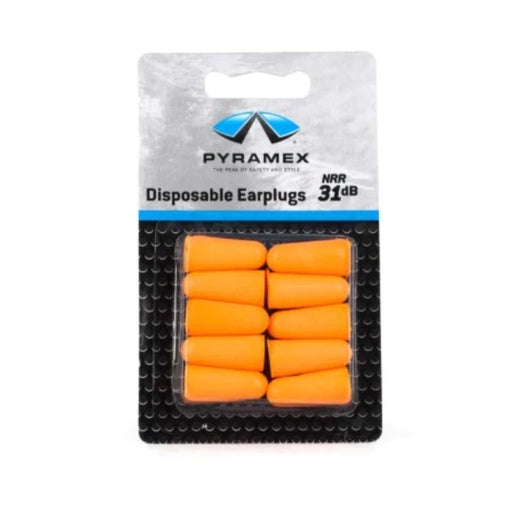 Pyramex Contoured Fit Disposable Earplugs - 32 NRR - PYDP1000