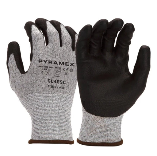 Pyramex Cut Resistant ANSI Cut Level A3 Touch Sensitivity Safety Gloves - GL405C