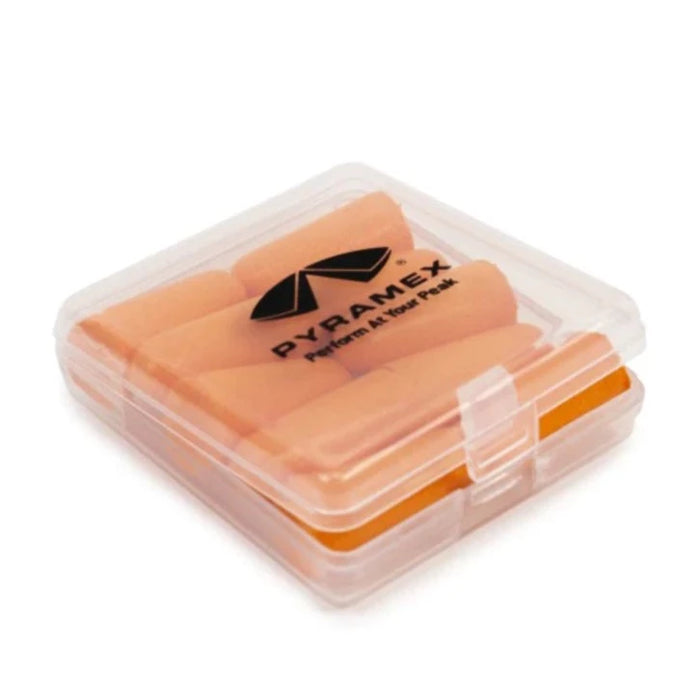 Pyramex® Disposable Earplugs With Case - 32 NRR - PYDP1000PC