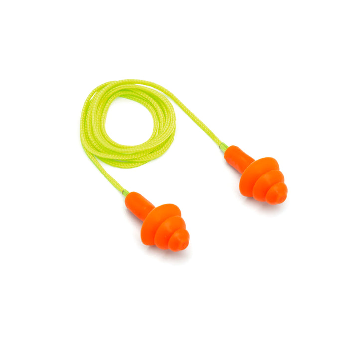 Pyramex® Flexible And Reusable Earplugs In Plastic Case - 25 NRR - RP3001PC