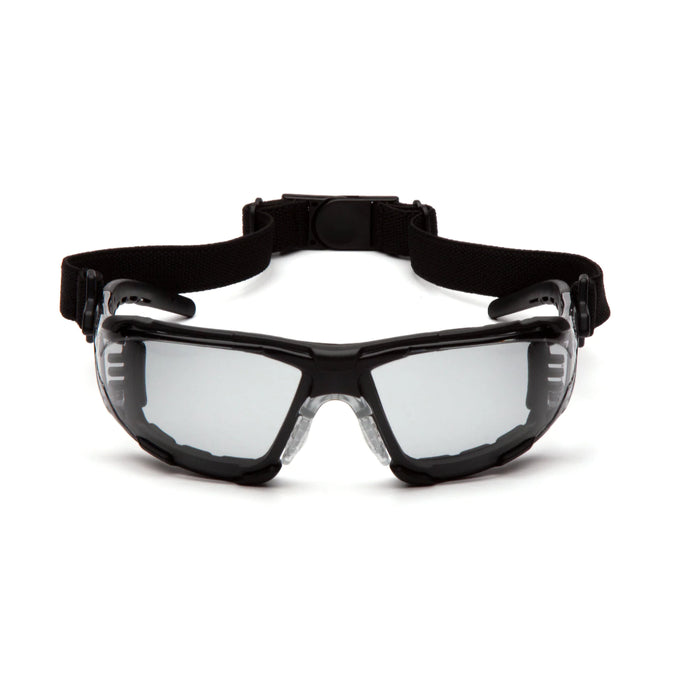 Pyramex Fyxate Foam Padded Dielectric - With Quick Release Strap - Safety Glasses