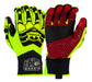 Pyramex Hi-Vis - Tear Resistant Impact Level 2 Safety Gloves - GL807HT