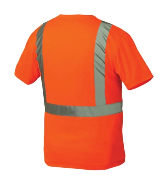 Pyramex Hi-Vis Lightweight Black Bottom - Safety Shirt - RTS21B